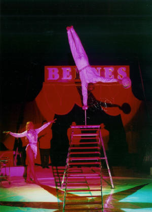 This acrobatics will raise you from your chairs